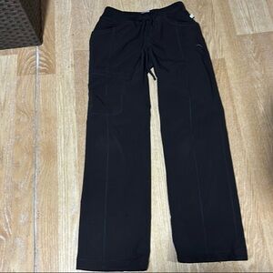 Black scrub pants